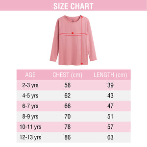 Girls 3pk Navy/Beige/Pink T- Shirt