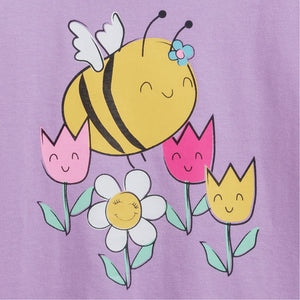 Girls 3PK Bee LS Long Pyjamas - Younger