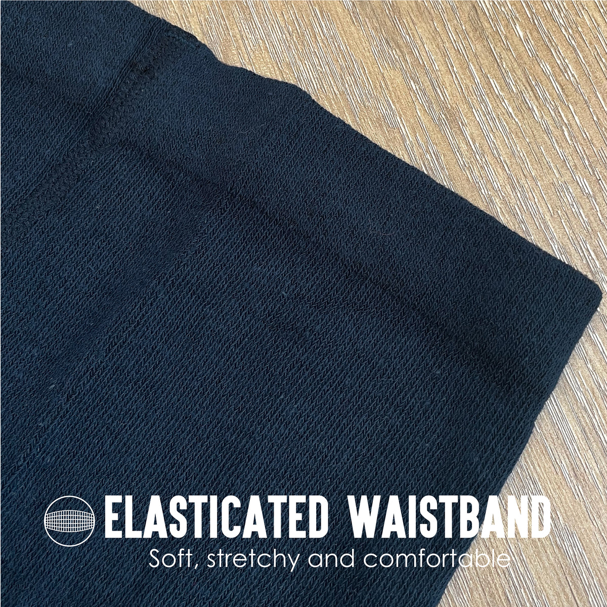 Girls 3 Pack Solid Tights (Navy)