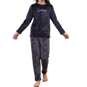 Girls Animal Print Pyjama Set 