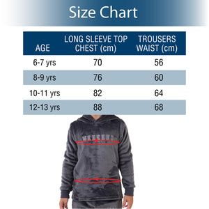 Boys Black Game controller Flannel Fleece Pyjama Set