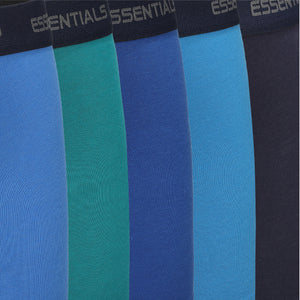 Boys 5 Pack  Boxers Trunks Assorted