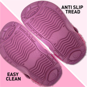 Boys Fleece Lined Clogs Berry