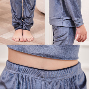 Girls Velour  Sweet Dreams Pyjamas Set