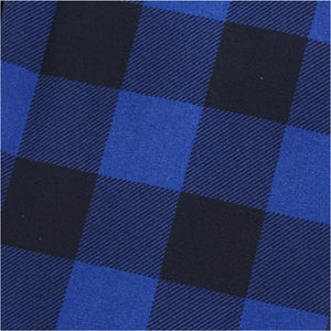 Boys LS Pyjamas Set Check - Cobalt Blue