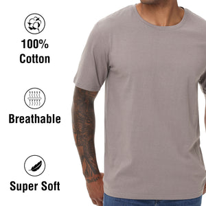 Mens 5 Pack T- Shirt (Mids)