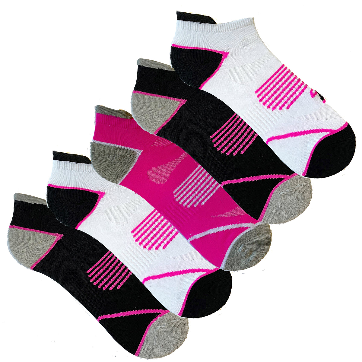 Technisocks Trainer Liner Socks 5 Pack