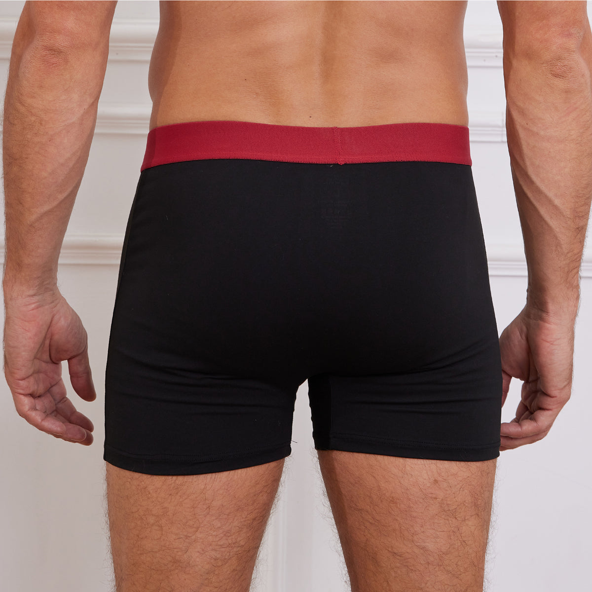 12PK Mens Boxer Black