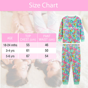 Girls 3PK Bee LS Long Pyjamas - Younger