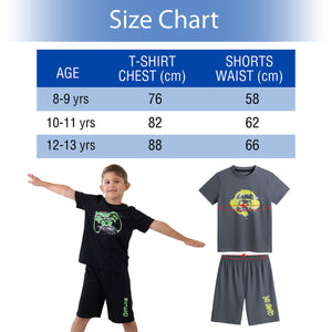 3PK Boys Shorty Pyjamas Gaming 