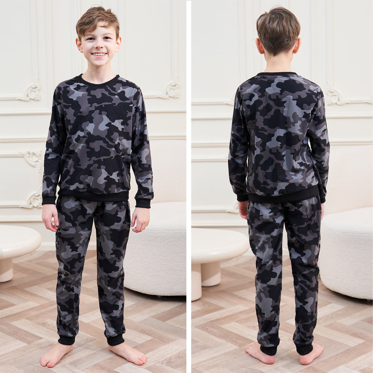 Boys LS Pyjamas Set - Fake Cotton game over