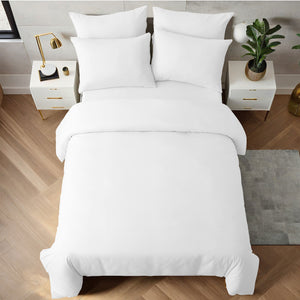 White 4pk Pillowcase - Microfibre