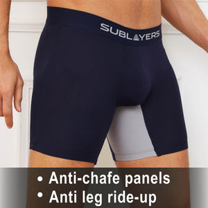 3PK Mens SL Boxer Premium Bamboo Assorted