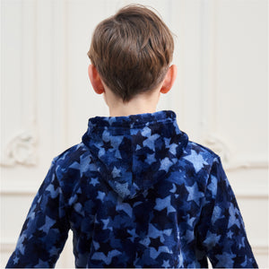 Boys Black Game controller Flannel Fleece Pyjama Set