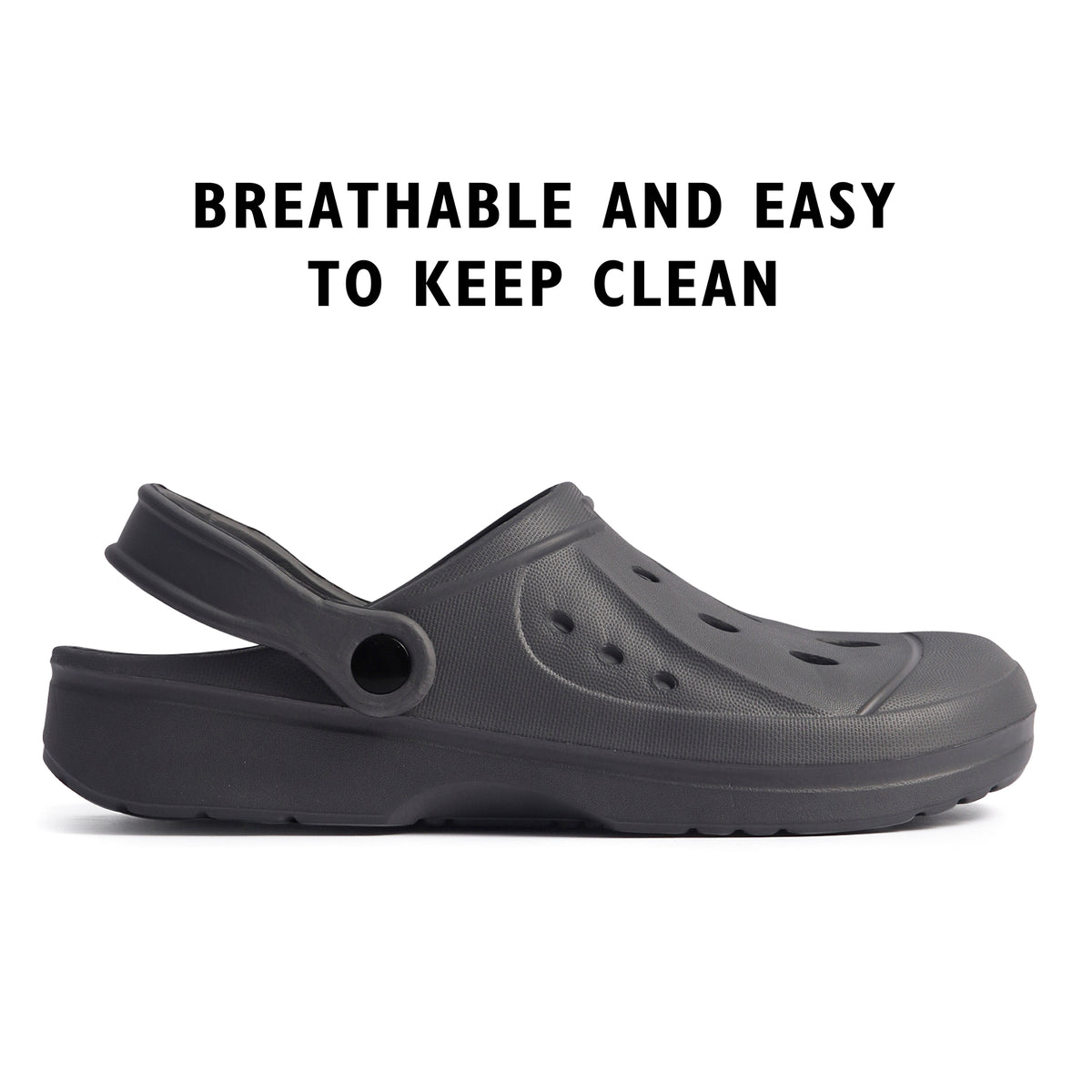 Adult comfort Clogs Grey