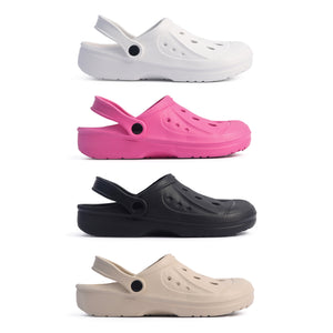 Womens Comfort Lilac Clogs 