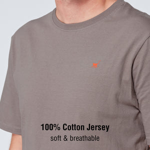 Taupe/Anthracite Shorty Pyjamas Set