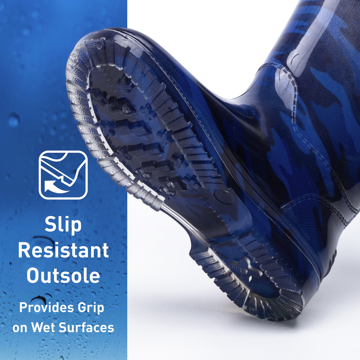 Boys Blue Welly Boots