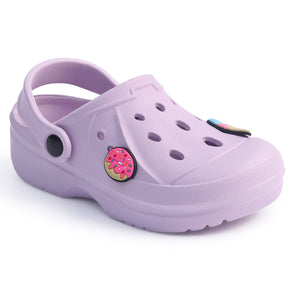 Girls Comfort Lilac Clogs 
