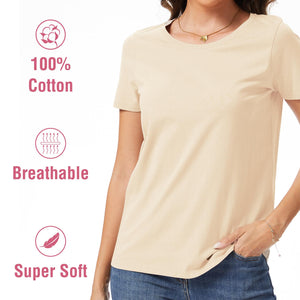 Ladies 3 Pack Neutral T- Shirt
