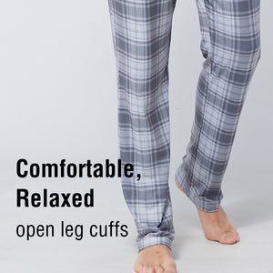 Grey Soft Touch Fleece Lounge Pants
