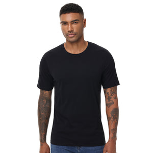 Mens 5 Pack T- Shirt (Black)