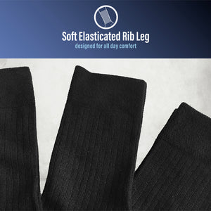 Mens 20pk Ribbed Ankle Socks 