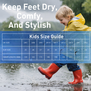 Boys Blue Welly Boots