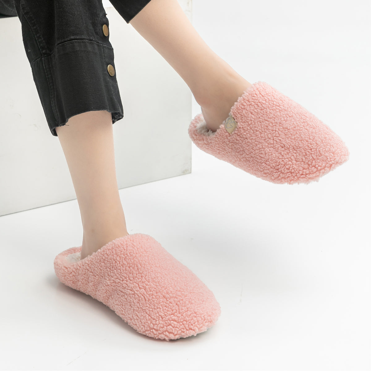 Womens Indoor Slippers Pink