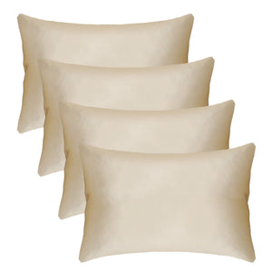 Beige 4pk Pillowcase - Microfibre