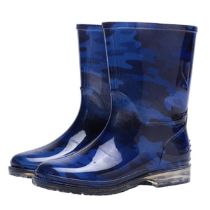 Boys Blue Welly Boots