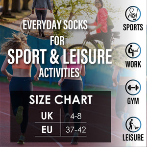 Womens 6pk Half Terry whiteTrainer Socks 