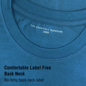 Blue Minimal Print Shorty Pyjamas Set