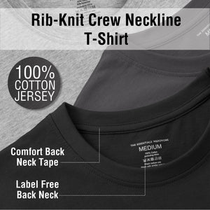 Mens 3PK Cotton Monochrome Shorty Pyjama Set 