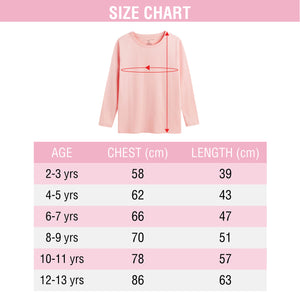 Girls 3pk Pink/Taupe/Olive T- Shirt