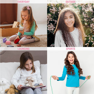 Girls 3pk Navy/Beige/Pink T- Shirt