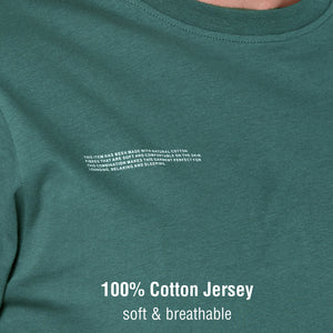 Sage Minimal Print Shorty Pyjamas Set