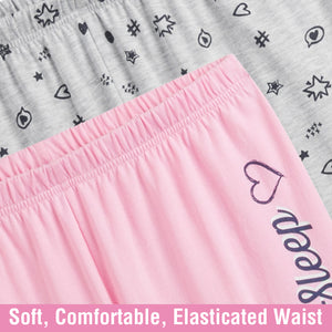 Girls 3PK Sleep LS Long Pyjamas Older