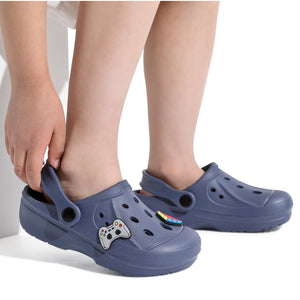 Boys Comfort Blue Clogs