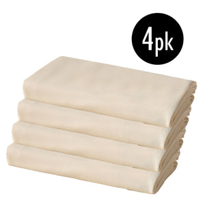 Beige 4pk Pillowcase - Microfibre