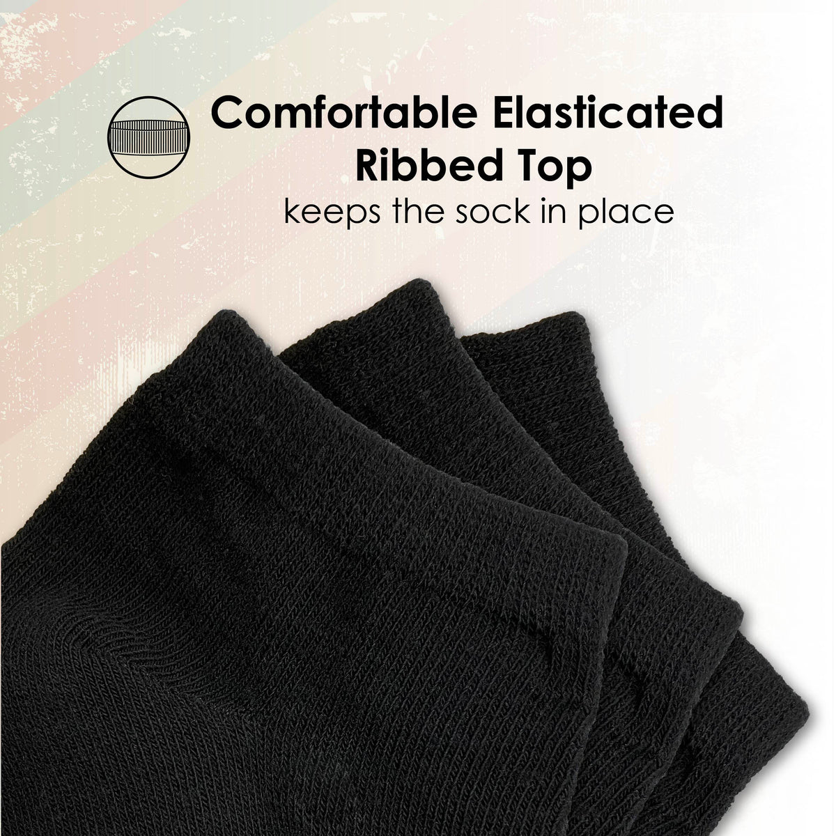 Womens 10 Pack Trainer Liner Socks (Butteryfly/Floral)