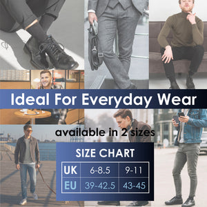 Mens 20pk Coloured Top Socks 