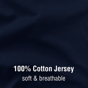 Navy Cuffed  Louge Pants With Ribbed Waistband