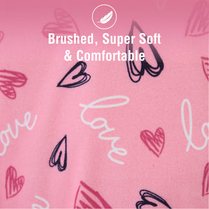 Girls Pink Pyjama Set 