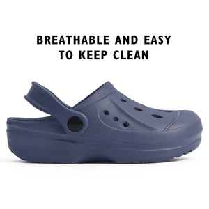Boys Comfort Navy Clogs 