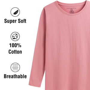 Girls 3pk Navy/Beige/Pink T- Shirt