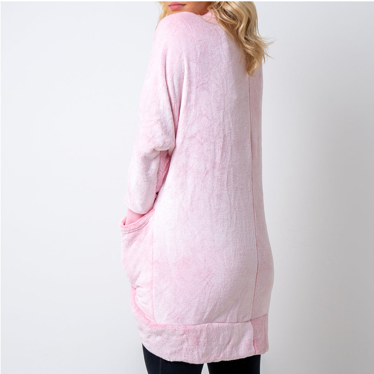 Pink BeBlush Fleece Snuggle Cardigan